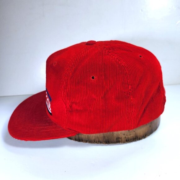 Vintage Philadelphia 76ers Corduroy Hat Cap Ted Fletcher The Classics Snapback - Picture 7 of 11